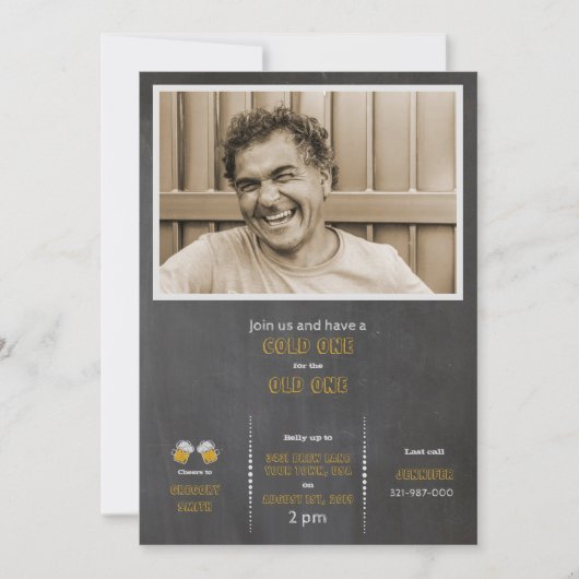 Koude voor de oude. kaart (Voorkant)