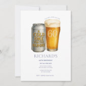 Koude voor de oude man van 60 jaar kaart (Voorkant)