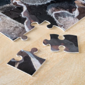 Koude vorstbladeren legpuzzel (Zijkant)