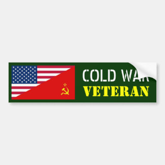 KOUDE WAR VETERAN BUMPERSTICKER