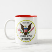 KOUDE WAR VETERAN TWEEKLEURIGE KOFFIEMOK (Links)