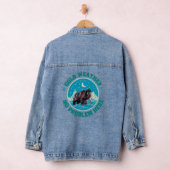 Koude Weer Mammoet Winter Humor Denim Jacket (Hangar)