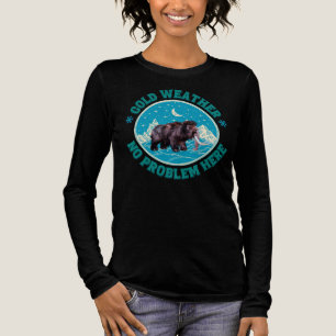 Koude Weer Mammoet Winter Humor Tri-Blend Shirt