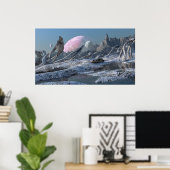 Koude wereld poster (Thuiskantoor)