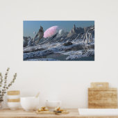 Koude wereld poster (Keuken)