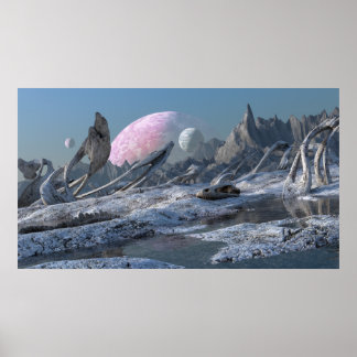 Koude wereld poster
