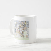 Koude Winter Sneeuwman Koffiemok (Voorkant links)