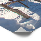 Koude Winterdag en Mercy Poster (Hoek)