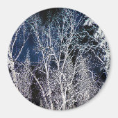Koude winternacht..... magneet (Voorkant)