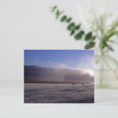 Koude winterochtend Esthwaite Water England Briefkaart (Staand voorkant)