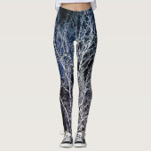 Koude winterse nacht..... leggings (Voorkant)