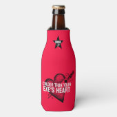 Kouder Dan Het Hart Van Je Ex Flesjeskoeler (Fles Voorkant)