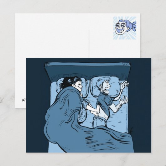 Koudfeet Briefkaart (Voorkant / Achterkant)