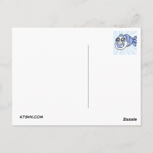 Koudfeet Briefkaart (Achterkant)