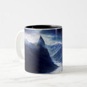 Koudgebergte Tweekleurige Koffiemok (Voorkant links)