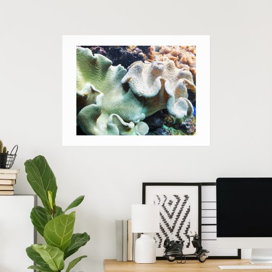 Koudgewalste leerkoraal poster (Thuiskantoor)