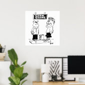 Koudgoes voor een schoefje poster (Thuiskantoor)