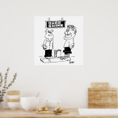 Koudgoes voor een schoefje poster (Keuken)