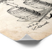 Koudluchtdrukapparatuur voor bier of andere flui poster (Hoek)