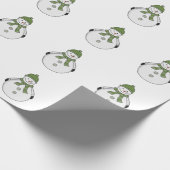 Koudsneeuwman Cadeaupapier (Hoek)