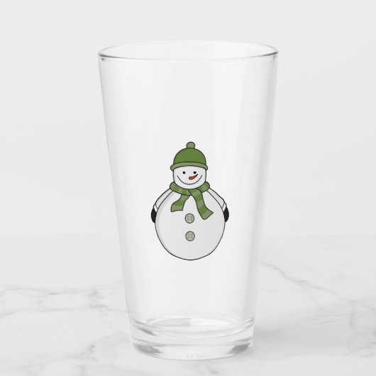 Koudsneeuwman Glas (Voorkant)