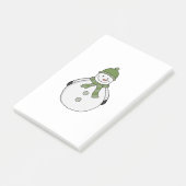 Koudsneeuwman Post-it® Notes (Schuin)