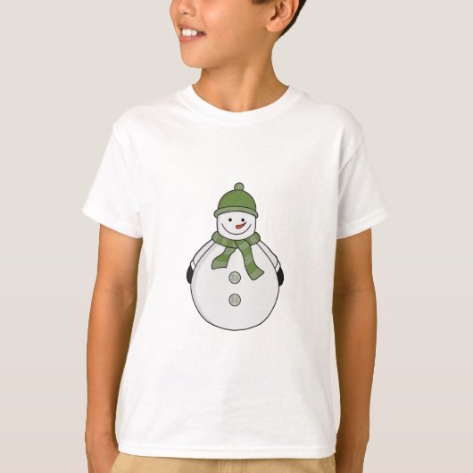 Koudsneeuwman T-shirt (Voorkant)