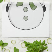 Koudsneeuwman Theedoek (Gevouwen)