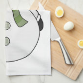 Koudsneeuwman Theedoek (Quarter Fold)