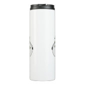 Koudsneeuwman Thermosbeker (Achterkant)