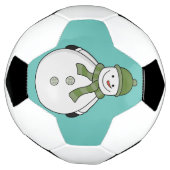 Koudsneeuwman Voetbal (Gedraaid)