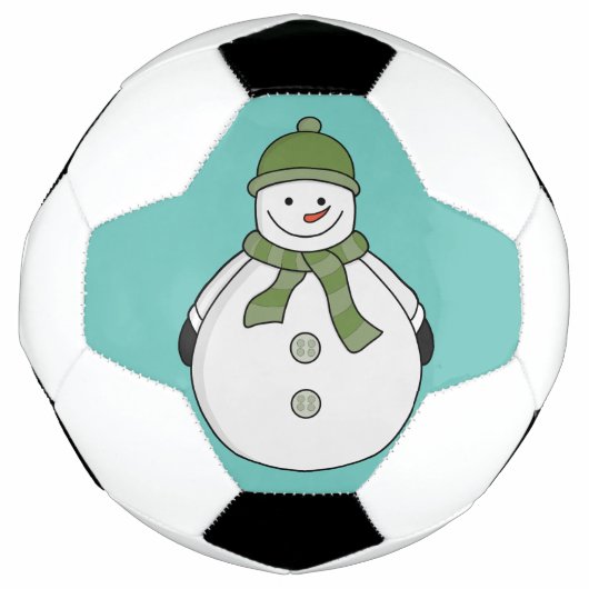 Koudsneeuwman Voetbal (Voorkant)