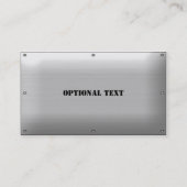 Koudstaal Visitekaartje (Achterkant)