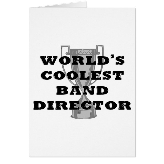 Koudste band directeur (Voorkant)