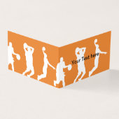 Koudste Basketball-Visitekaartjes Visitekaartje (Buitenkant)