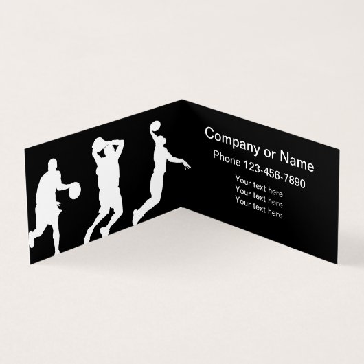 Koudste Basketball-Visitekaartjes Visitekaartje (Binnen)