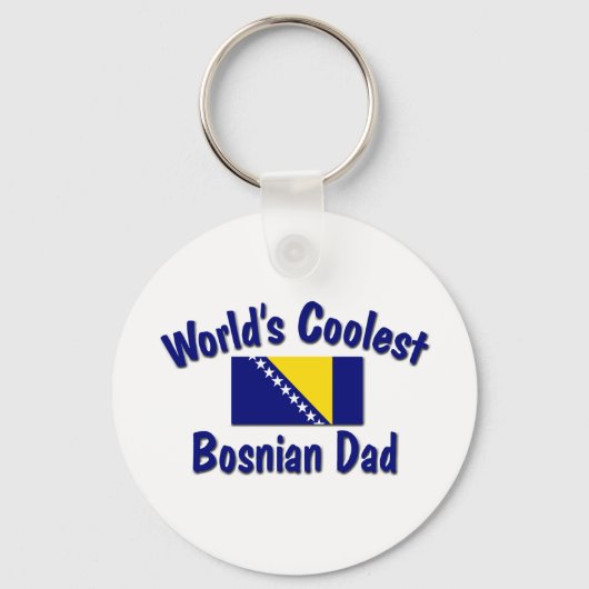 Koudste Bosnische vader Sleutelhanger (Voorkant)