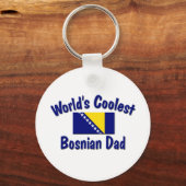 Koudste Bosnische vader Sleutelhanger (Voorkant)
