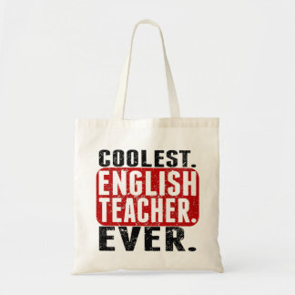 Koudste. Engels leraar. Ooit. Tote Bag