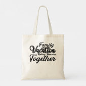 Koudste familievakantie die herinneringen samenbre tote bag (Achterkant)