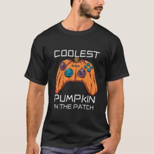 Koudste gamer pompoen in de pleister t-shirt