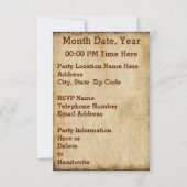 Koudste  honkbalinjecties, JOUW TEKST Kaart (Achterkant)