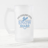 Koudste jongens Snowboard Matglas Bierpul (Links)
