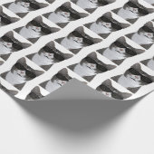 Koudste kat in de stad cadeaupapier (Hoek)