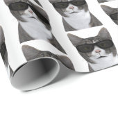 Koudste kat in de stad cadeaupapier (Rol Hoek)