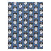 Koudste kat in de stad tafelkleed (Voorkant)