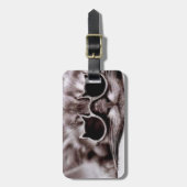 Koudste kat levend Bagagelabel (Voorkant verticaal)