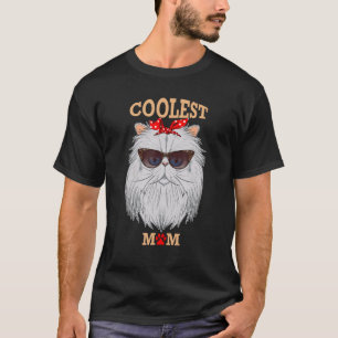 Koudste kat mam ik Perzische kat mam ik Perzische  T-shirt