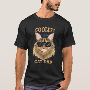 Koudste kat vader ik Siberische kat vader ik Siber T-shirt