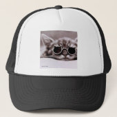 Koudste levende kat Trucker Hat Trucker Pet (Voorkant)
